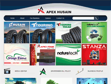 Tablet Screenshot of apexhusain.com